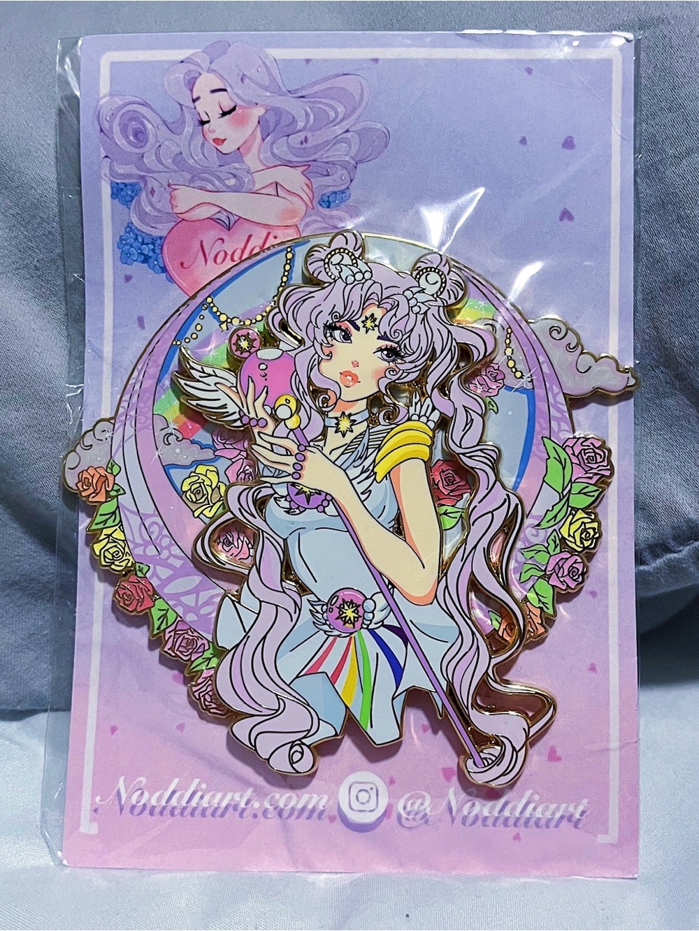 🌕🌈 Noddiart Sailor Cosmos Pin